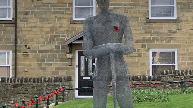 Bedlington Soldier sculpture