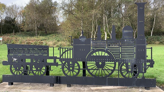 Welcome to Bedlington Train Sculpture
